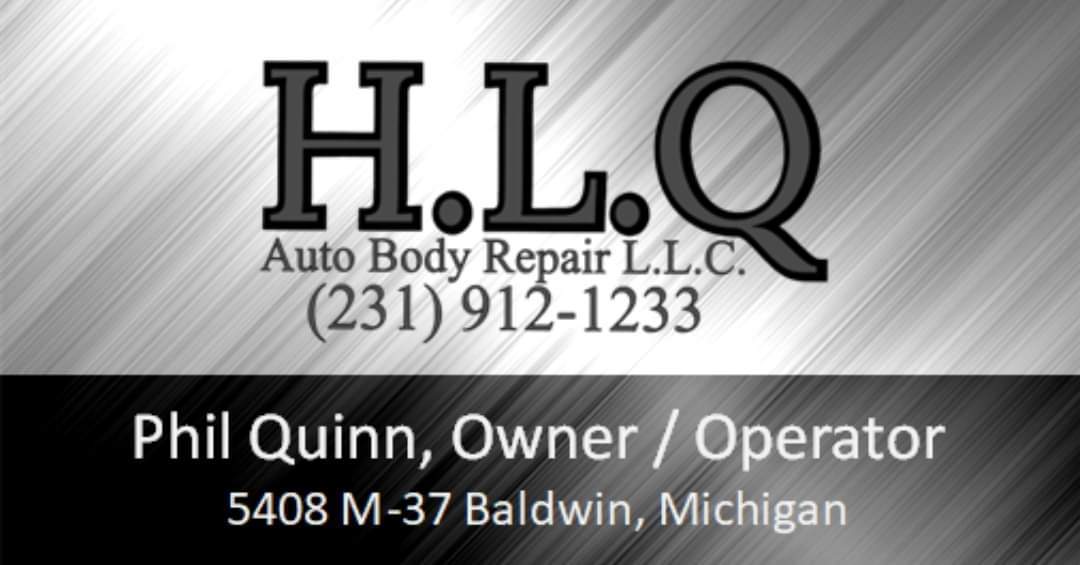 HLQ Auto Body Repair business information card